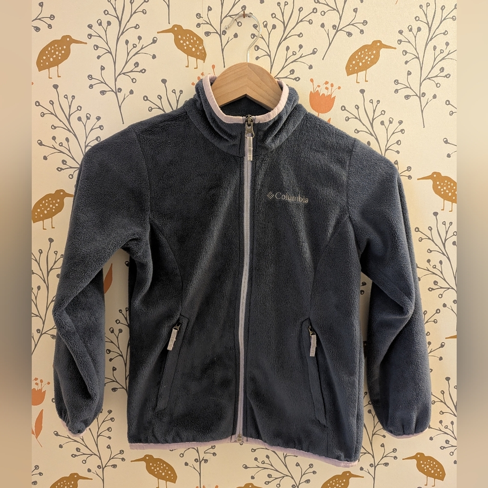 Columbia Kids Fleece Jacket - Dark Purple